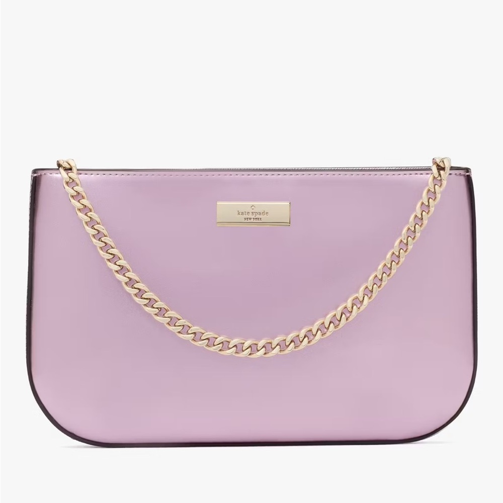 Kate spade ♠️ sexy pink purple Pochette purse wallet 💕🫶🏻